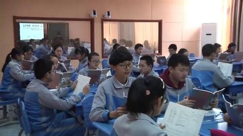 《诗经》二首之蒹葭部编版语文八年级下册课堂教学视频实录-执教老师-刘金娥