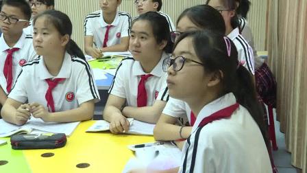 部编版语文八上第五单元口语交际《复述与转述》课堂教学视频实录-许爱莉